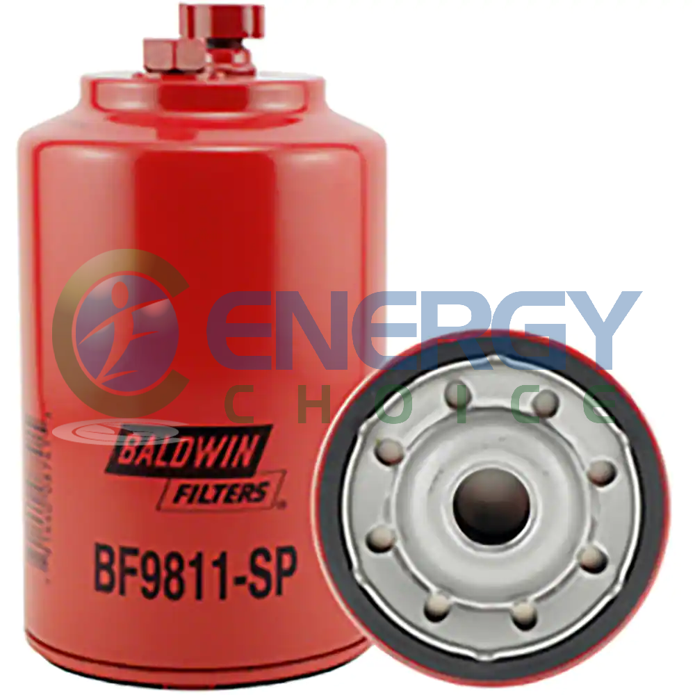 Fuel Filter, Water Separator Spin-On Twist and Drain, Baldwin, BF9811-SP